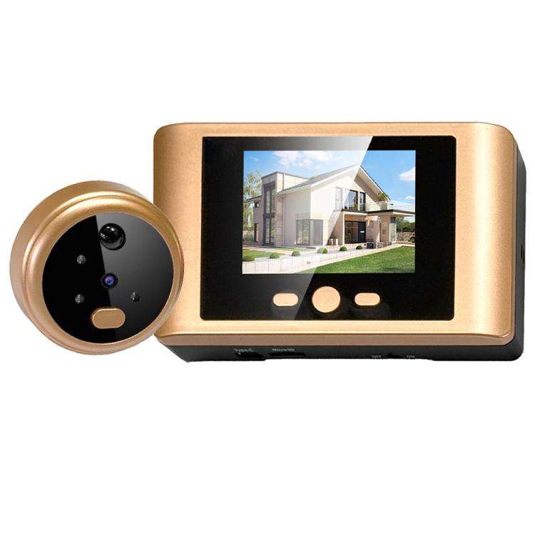 RH-TPD08 720P 2.8 inch Display Electronic Peephole 2.4G Wireless Video Doorbell