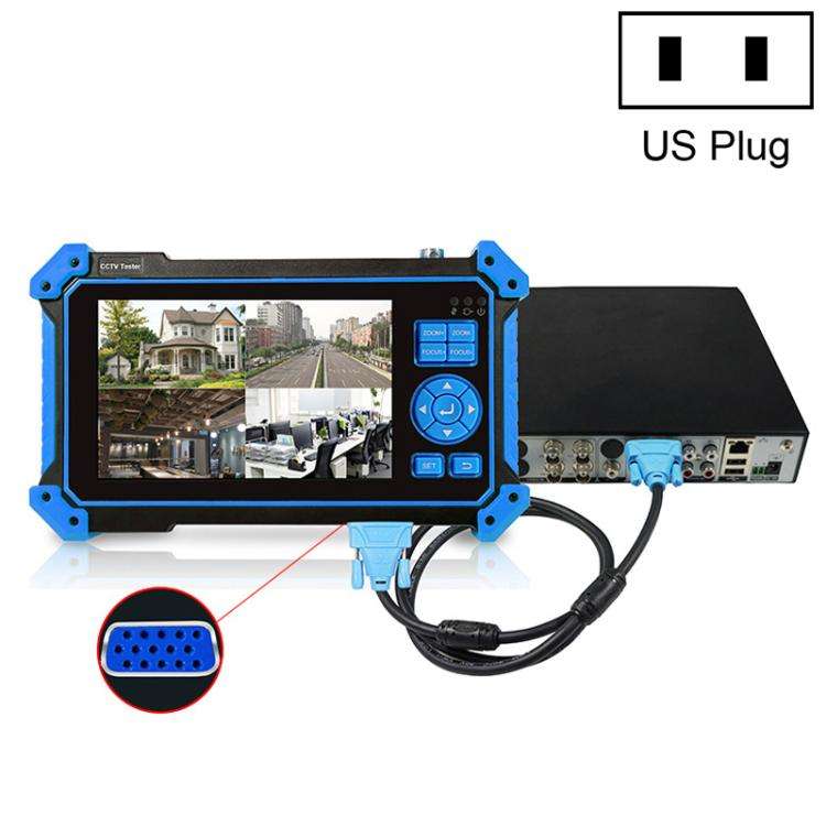 HD-3100Pro Engineering Treasure 5 in 1 Coaxial Video Surveillance Tester, US Plug, EU Plug, UK Plug
