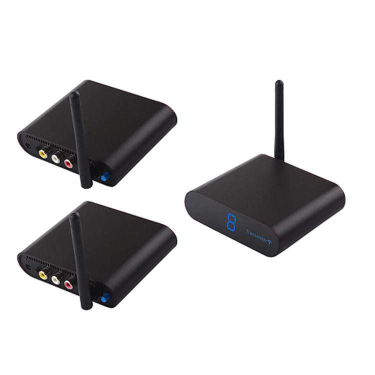 Measy AV530-2 5.8GHz Wireless Audio / Video Transmitter + 2 Receiver, Transmission Distance: 300m...
