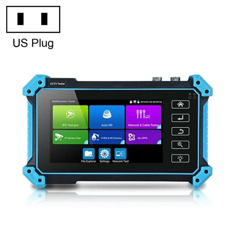 IPC-5200 Plus 4K Network Coaxial Simulation Engineering Video Surveillance Tester, US Plug, EU Pl...
