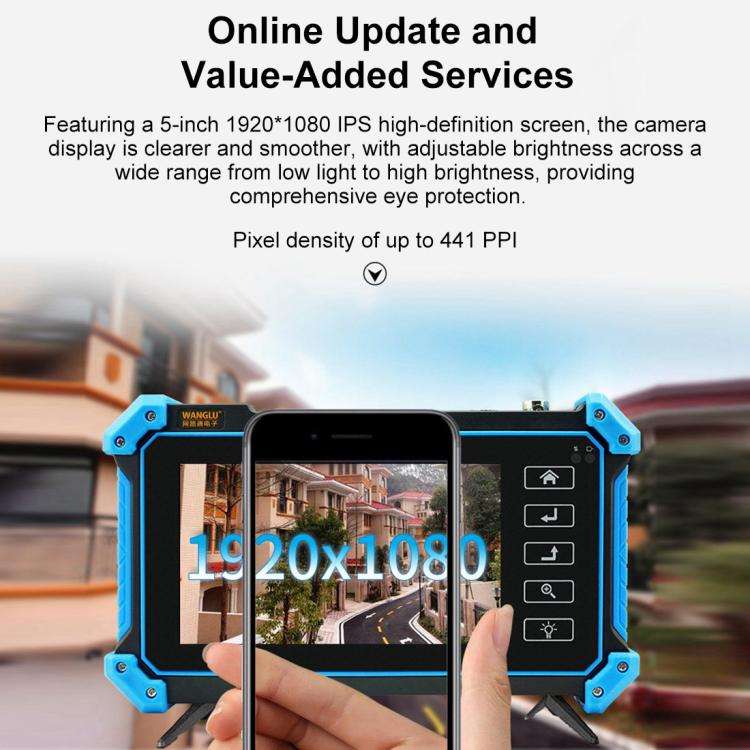 IPC-5100CPlus Network Engineering Treasure Simulated Coaxial Integrated Video Surveillance Tester...