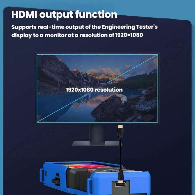 IPC9310Plus 4.5 Inch HD Screen Engineering Tester Network Analog Coaxial Video Surveillance Teste...