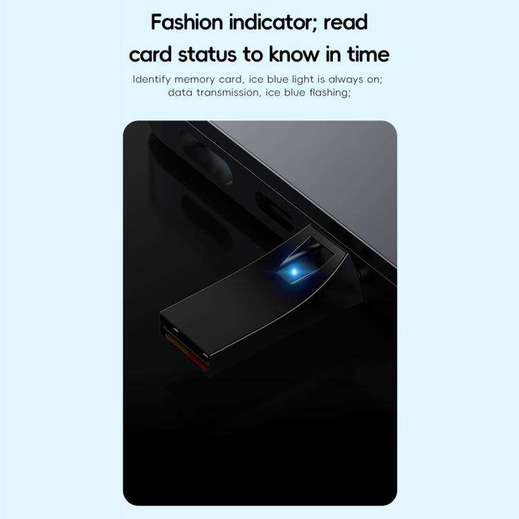 Mini Type-C Interface SD Card Reader Adapter, Not Support TF Card