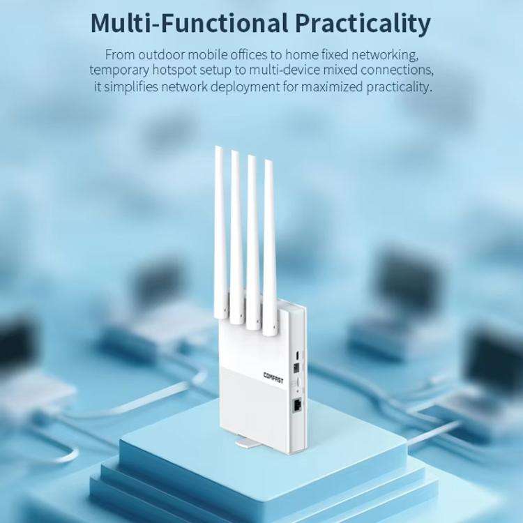 COMFAST CF-E11 Portable 4G SIM to Ethernet / WiFi Router, CF-E11