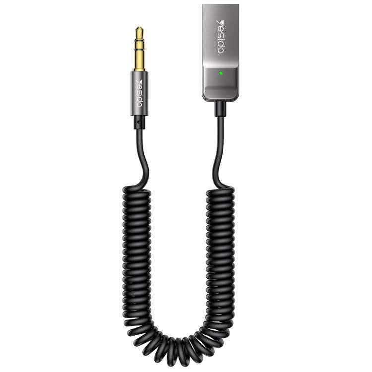 Yesido YAU82 AUX 3.5mm Car Bluetooth 5.0 Audio Adapter, YAU82