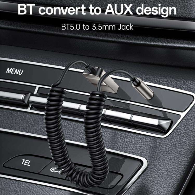 Yesido YAU82 AUX 3.5mm Car Bluetooth 5.0 Audio Adapter, YAU82