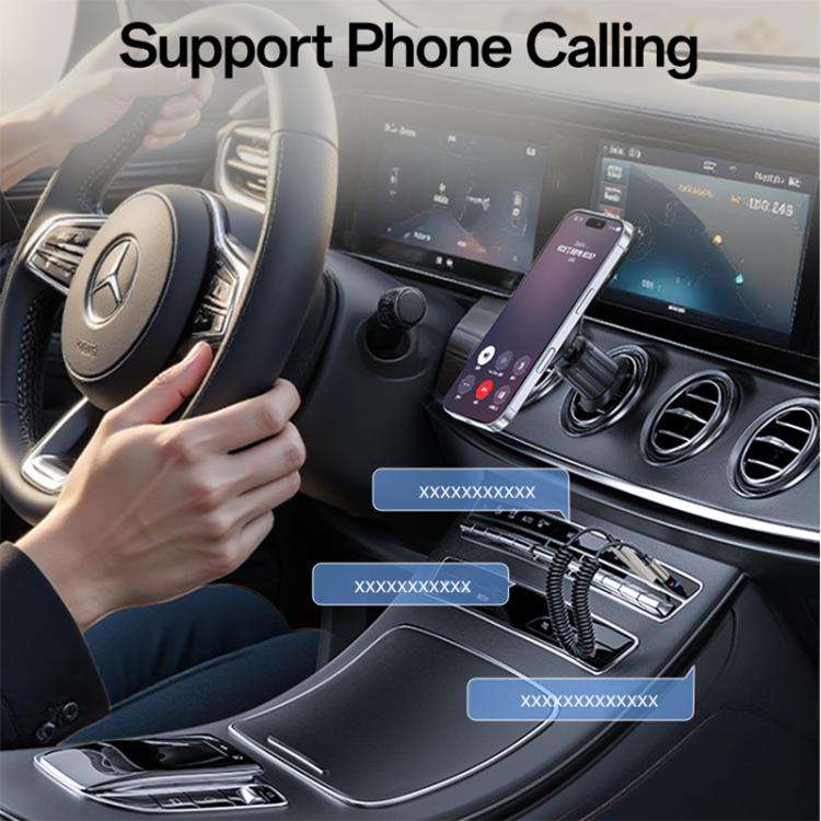Yesido YAU82 AUX 3.5mm Car Bluetooth 5.0 Audio Adapter, YAU82