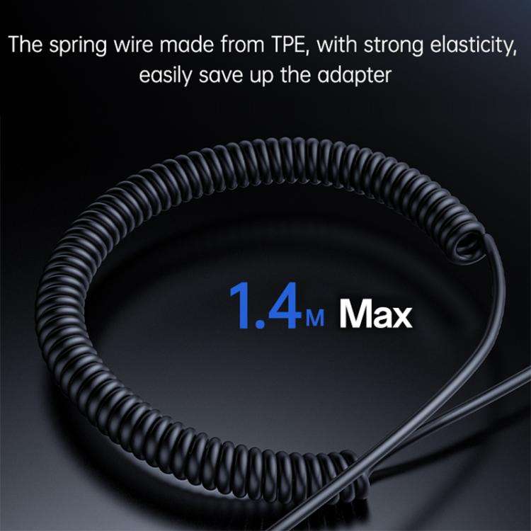 Yesido YAU82 AUX 3.5mm Car Bluetooth 5.0 Audio Adapter, YAU82