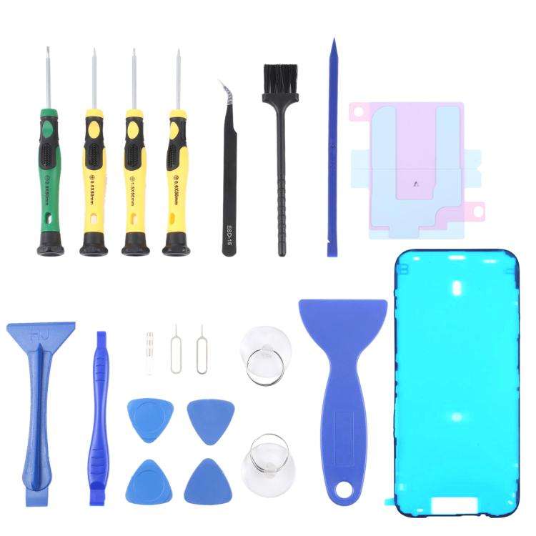 JIAFA JF-8182 21 in 1 Battery Adhesive + Waterproof Adhesive + Repair Tool Set, For iPhone 17 Pro...