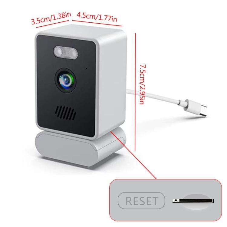 Wireless WiFi Smart Window Surveillance Camera, 2.4GHz, 5.0GHz