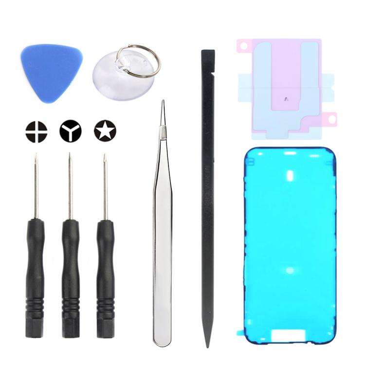 JIAFA JF-8162 9 in 1 Battery Adhesive + Waterproof Adhesive + Repair Tool Set, For iPhone 17 Pro ...