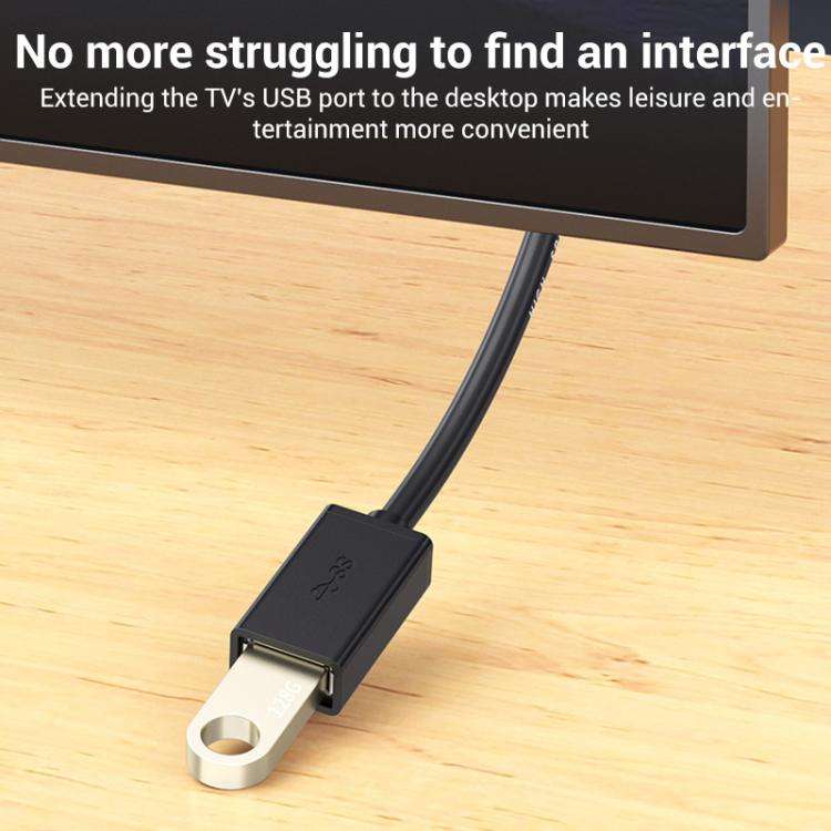 WG138 USB 3.0 Male to Female Extension Cable Extended Data Transfer Cord for Computer U-disk Mous...