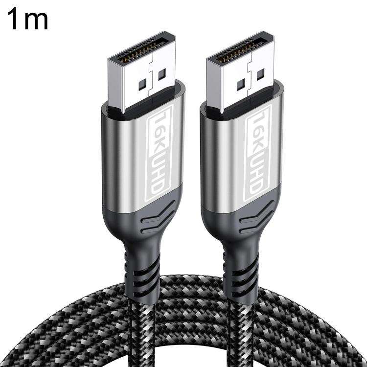 DP to DP 2.1 16K Gaming HD Cable Monitor Adapter Cable, 1m, 2m, 3m, 5m