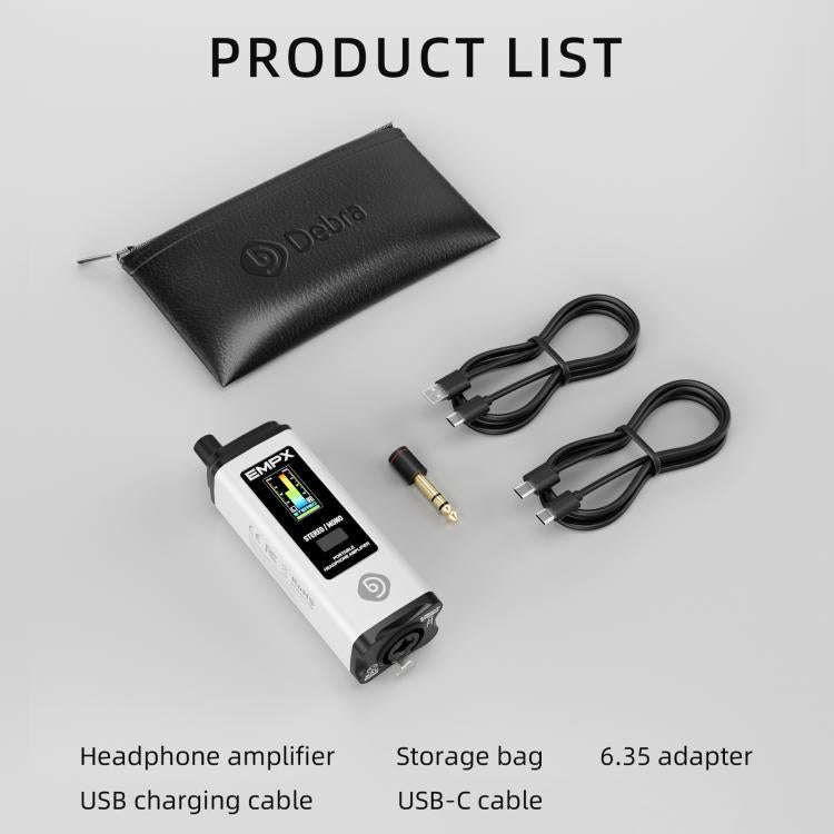 DEBRA EMPX Portable Professional Monitor Headphone Amplifier