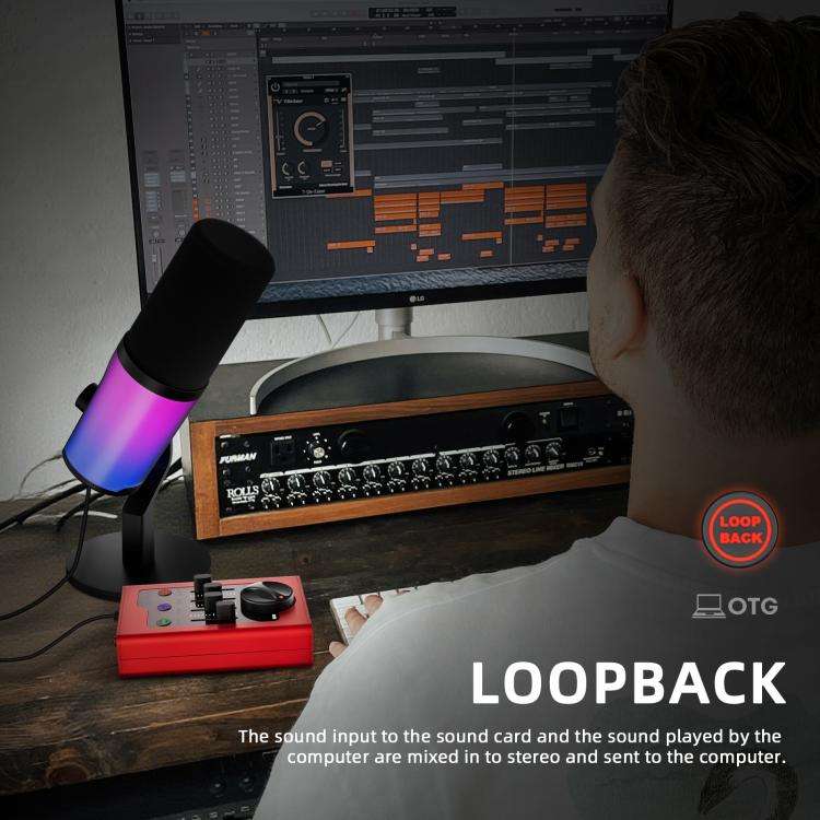 DEBRA GBA Live Recording Mini Sound Card