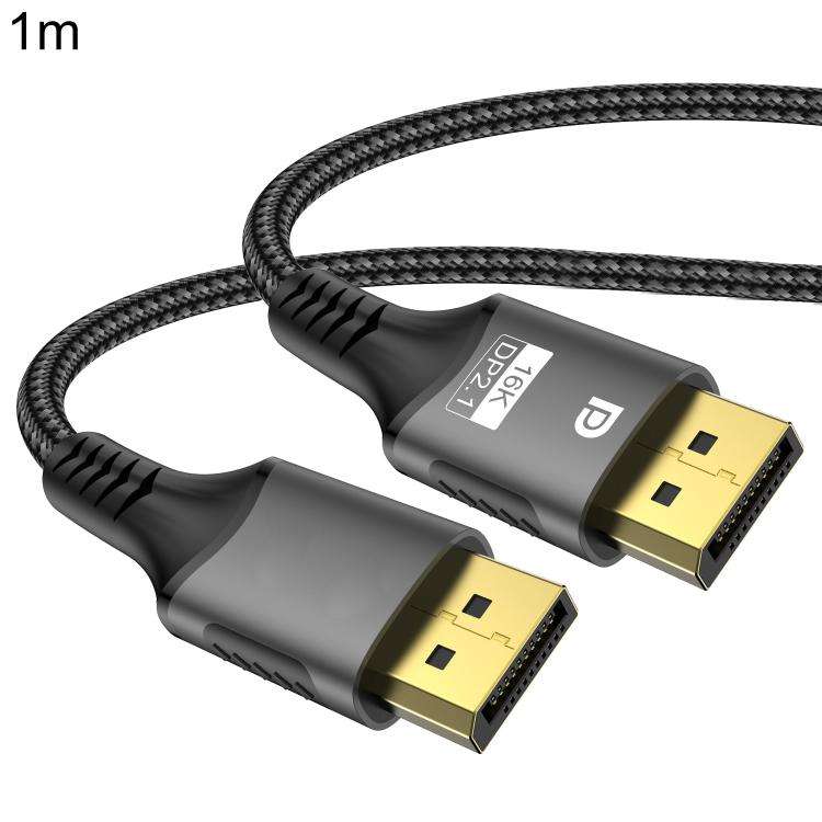 WG230 8K 120Hz DP2.1 to DP2.1 High Bandwidth High Refresh Rate Video Cable, 1m, 2m, 3m
