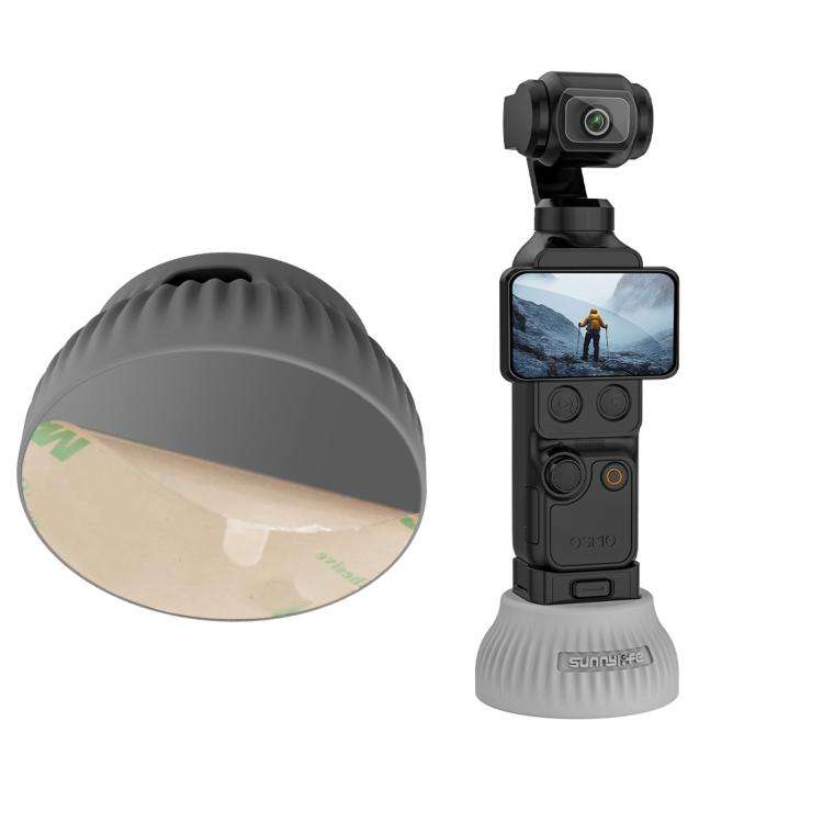 For DJI Osmo Pocket 4 / 3 Sunnylife Silicone Stand Base Car Center Console Base Desktop Stabilize...