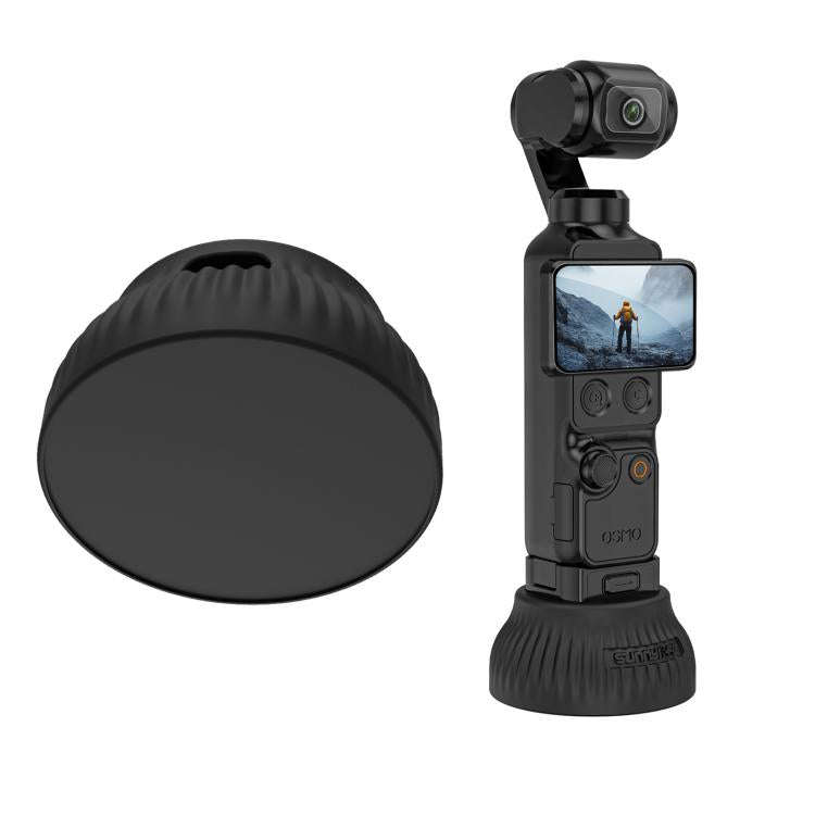 For DJI Osmo Pocket 4 / 3 Sunnylife Silicone Stand Base Car Center Console Base Desktop Stabilize...
