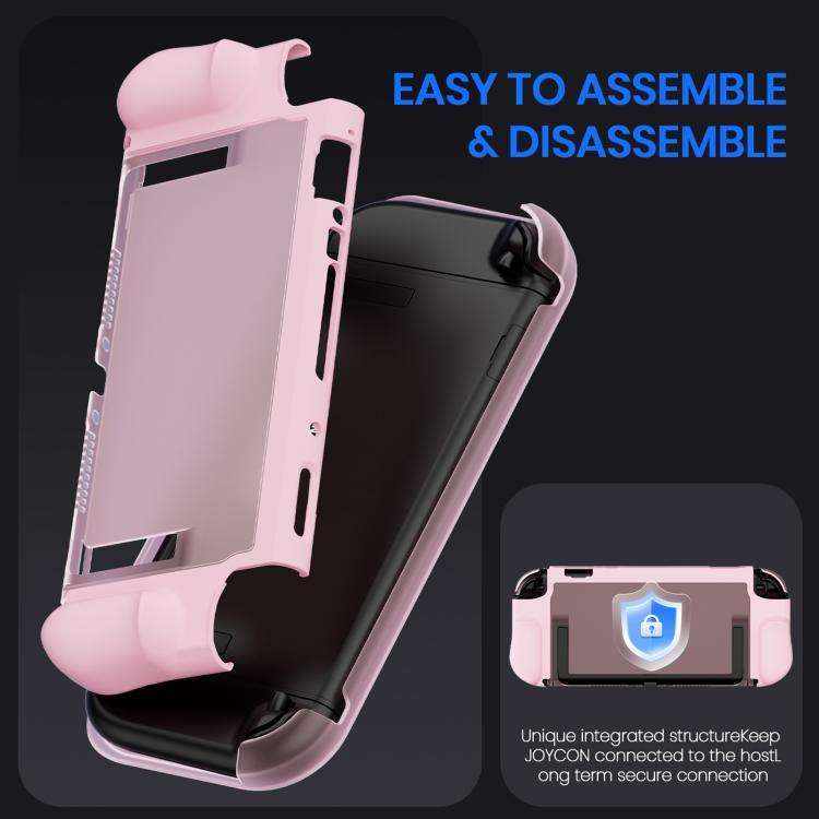 XDcase Transparent Armor Soft-Touch TPU Protective Case with Front Cover, For Nintendo Switch 2