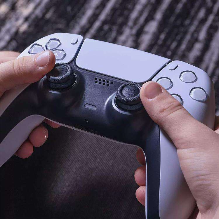 XDcase 8pcs Soft Silicone Aiming Precision Rings for PS4 / PS5 / Xbox / Switch / Google Stadia, 8PCS