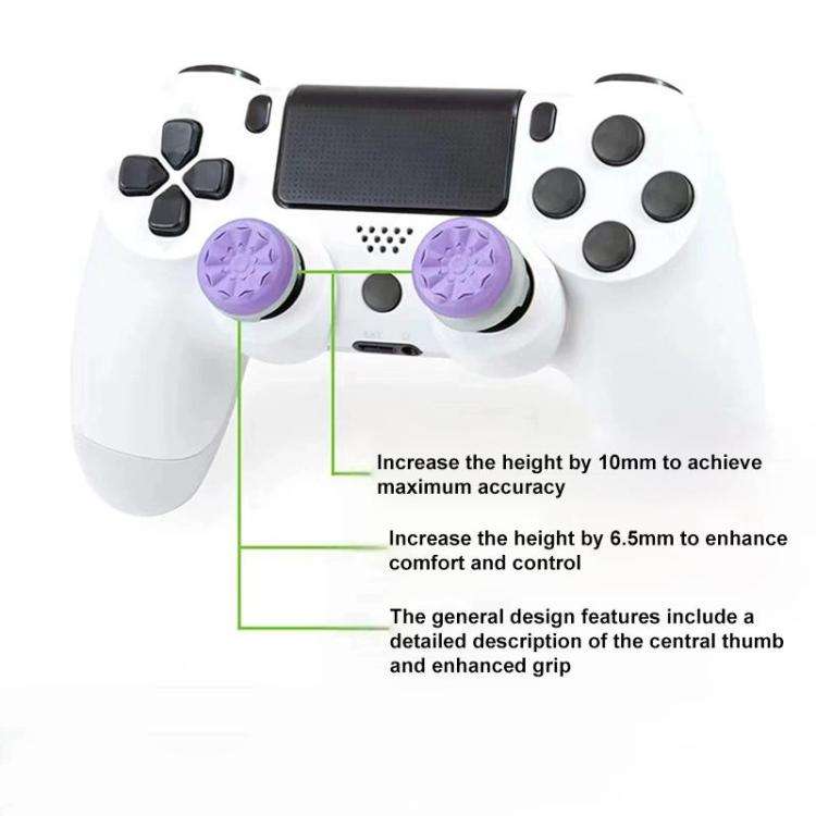 XDcase 2pcs Joystick Thumbstick Extender Anti-Slip Cap for PS4 / PS5 / Xbox 360 / Xbox Series X/S