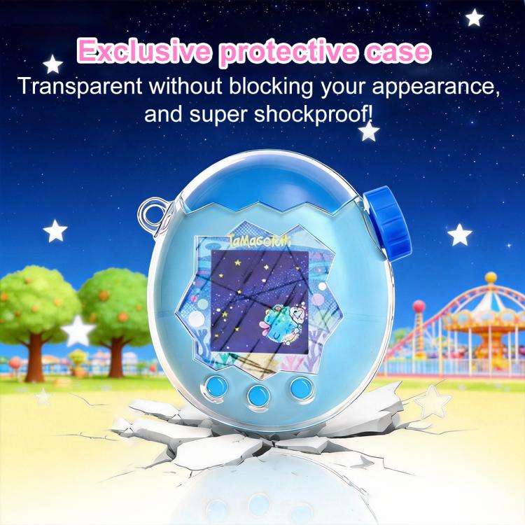 XDcase Virtual Pet Device Crystal Protective Case, For Tamagotchi Paradise