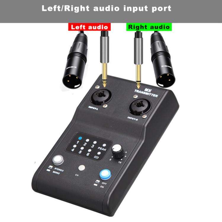 MX-M1 Portable Wireless In-Ear Monitoring System for Stage 1 TX & 1 RX, MX-M1