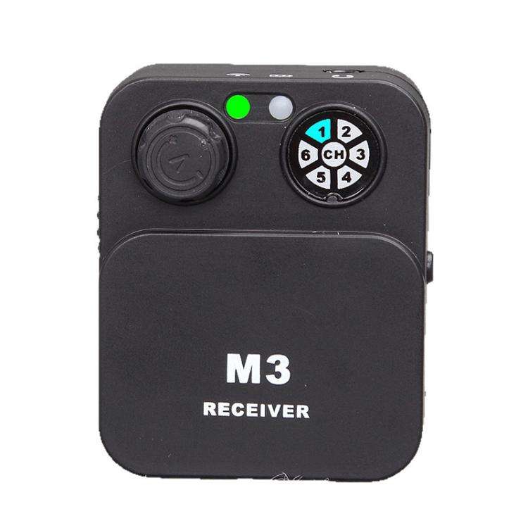 M3 Portable Wireless Monitoring Receiver with Wired Earphones, M3