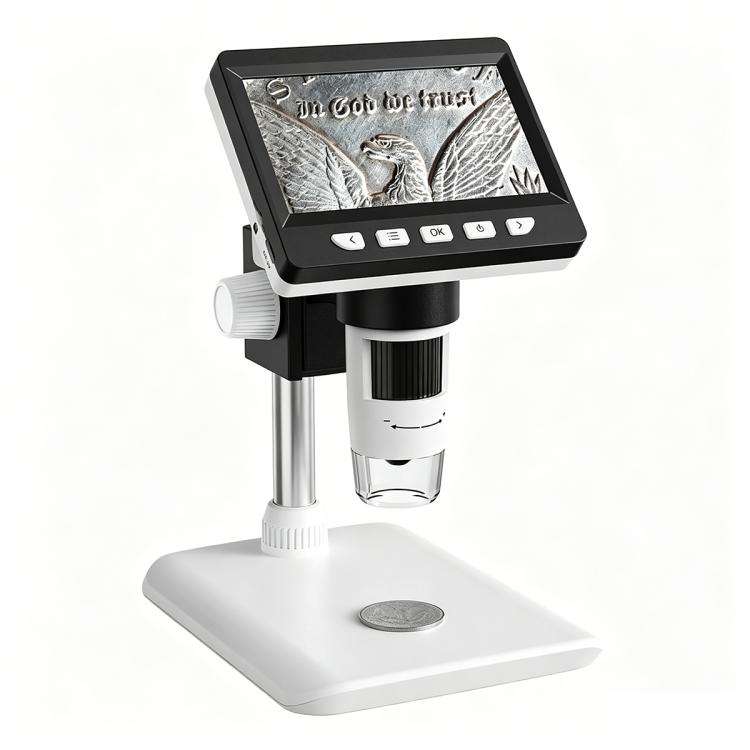 inskam 307-C 2MP 4.3-inch IPS Screen Desktop Digital Microscope, inskam307-C
