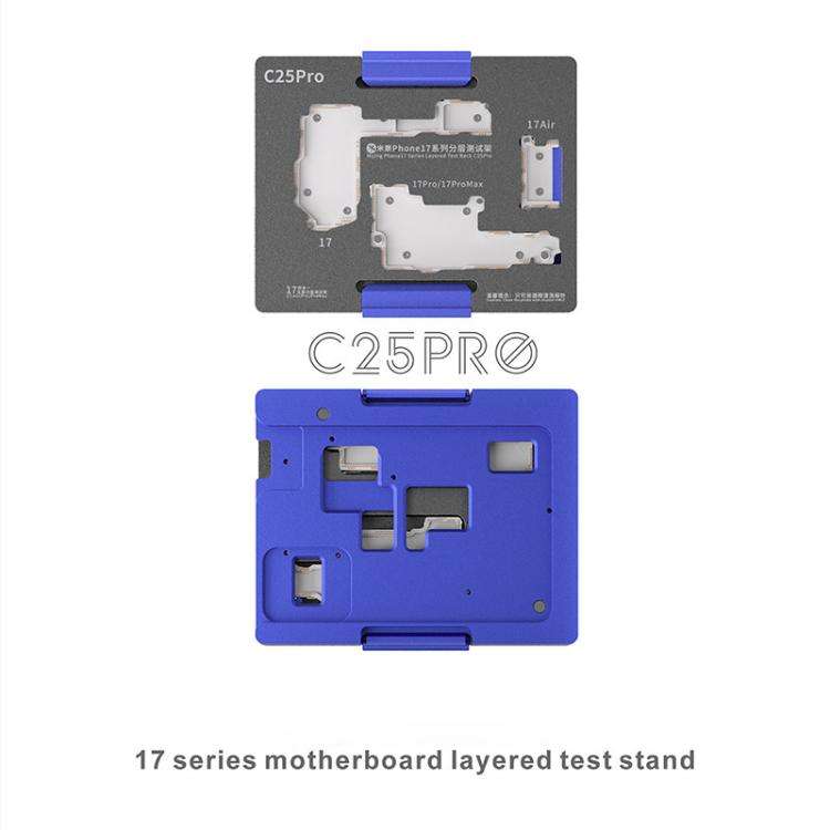 Mijing C25Pro Motherboard Layered Testing Fixture For iPhone 17 Series
