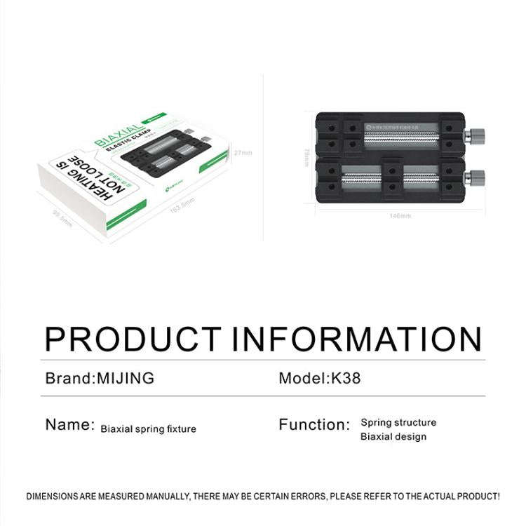 Mijing K38 Dual-axis Universal Motherboard Chip PCB Repair Fixture