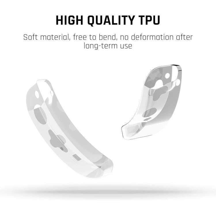 XDcase 1 Pair Clear TPU Protective Case & Joystick Caps Set, For Nintendo Switch 2 Joy-Con, For N...