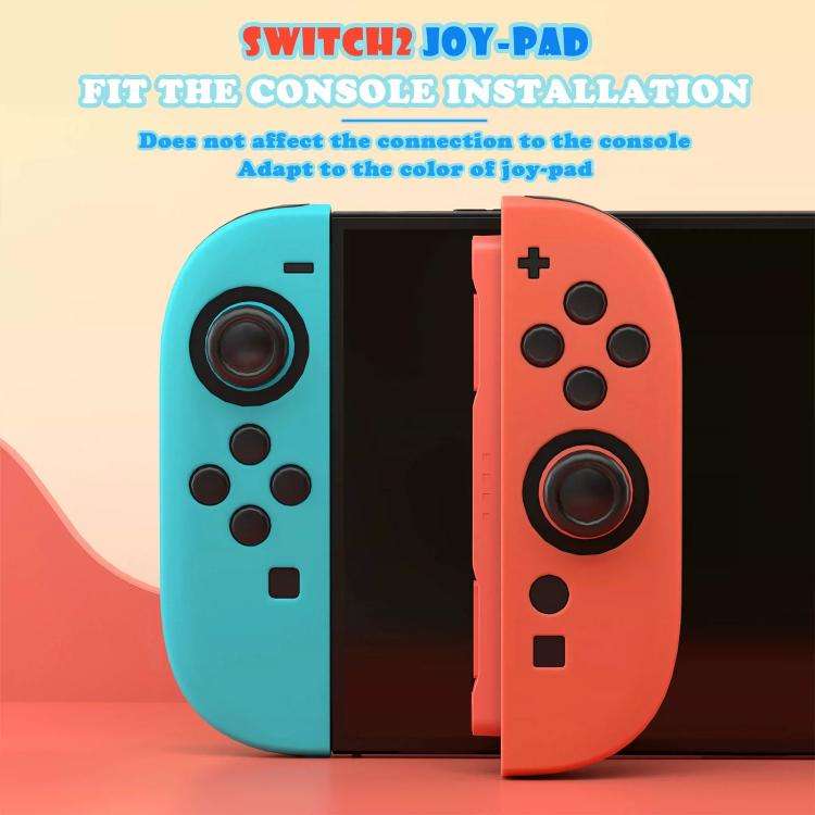 XDcase 1 Pair Soft Silicone Protective Case & Joystick Caps Set, For Nintendo Switch / Switch OLE...