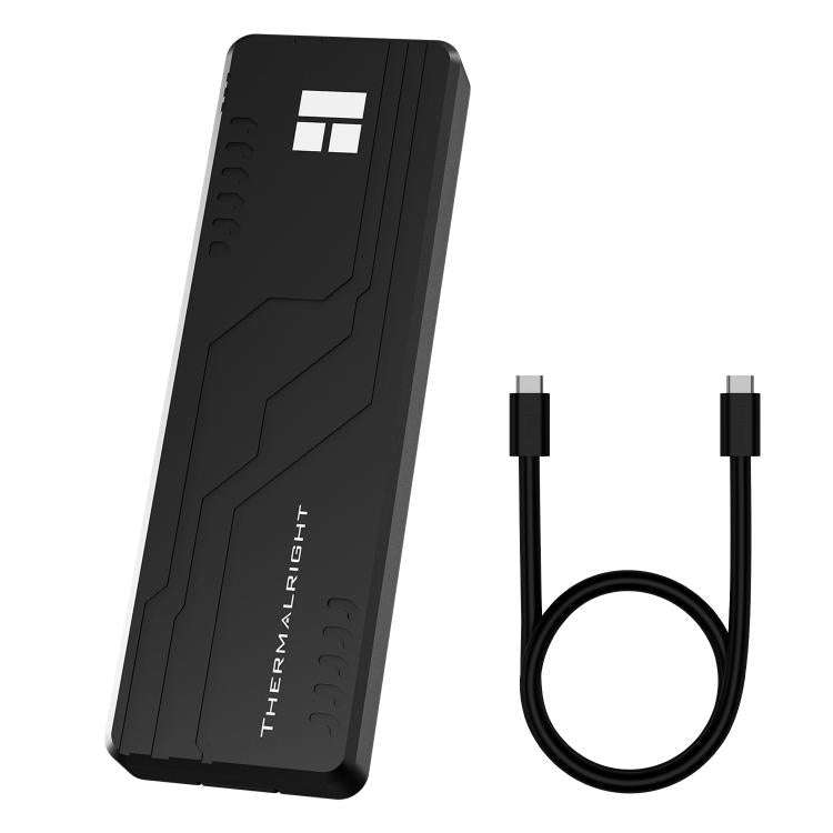 THERMALRIGHT HR-EB109 M.2 NVMe / SATA Dual Protocol SSD Enclosure with Type-C to Type-C Cable, EB...