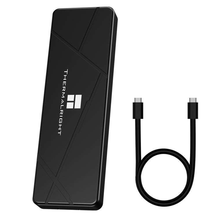 THERMALRIGHT HR-EB115 M.2 NVMe / SATA Dual Protocol SSD Enclosure with Type-C to Type-C Cable, EB...
