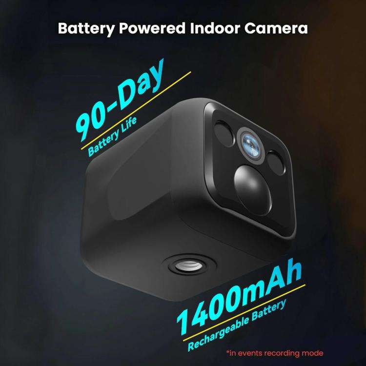 B01 Home HD Smart WiFi Camera, Supports Night Vision and Motion Detection, B01