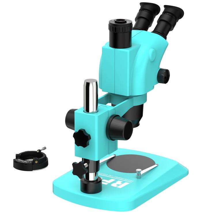 RF4 RF-6565TV 6.5-65X Synchronous Zoom Trinocular Stereo Microscope, RF-6565TV