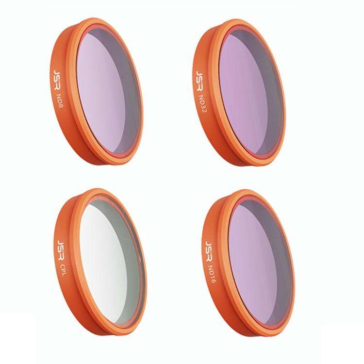 For DJI Osmo Action 6 JSR KO Series Camera Lens Filter, UV, CPL, ND8, ND16, ND32, ND64, ND8PL, ND...