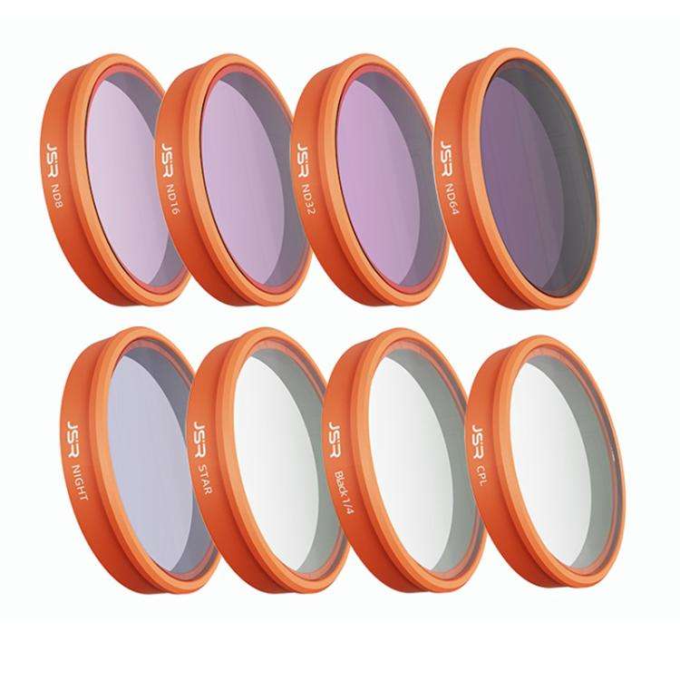 For DJI Osmo Action 6 JSR KO Series Camera Lens Filter, UV, CPL, ND8, ND16, ND32, ND64, ND8PL, ND...