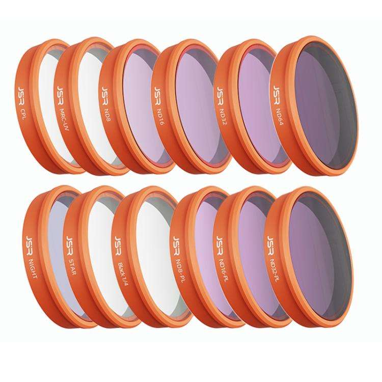 For DJI Osmo Action 6 JSR KO Series Camera Lens Filter, UV, CPL, ND8, ND16, ND32, ND64, ND8PL, ND...