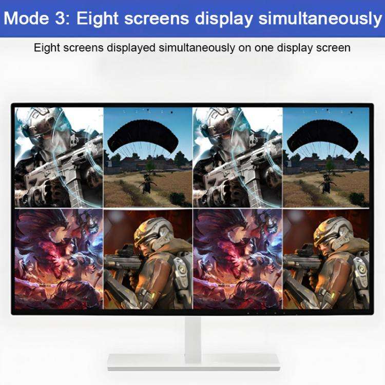 NK-816 HDMI 16x1 Multi-Viewer Supports Seamless Switch 1080P
