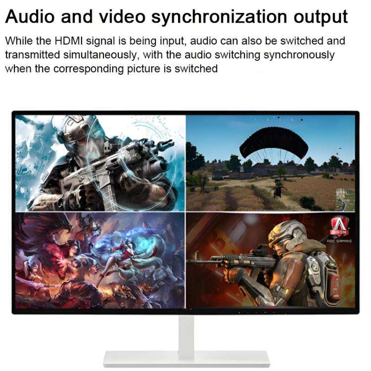 NK-816 HDMI 16x1 Multi-Viewer Supports Seamless Switch 1080P