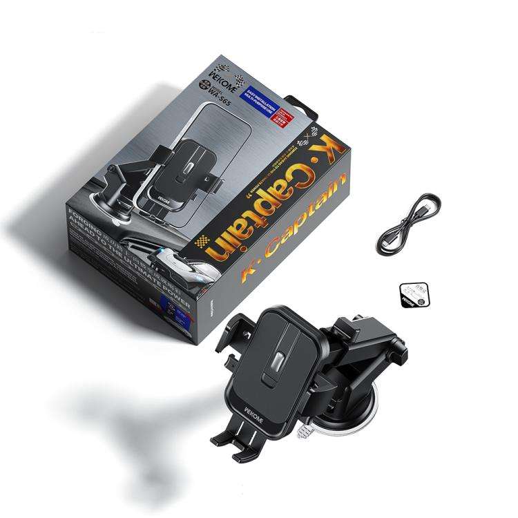 WK WA-S65 K-Captain Strix Suction Cup Mechanical Car Holder, WA-S65