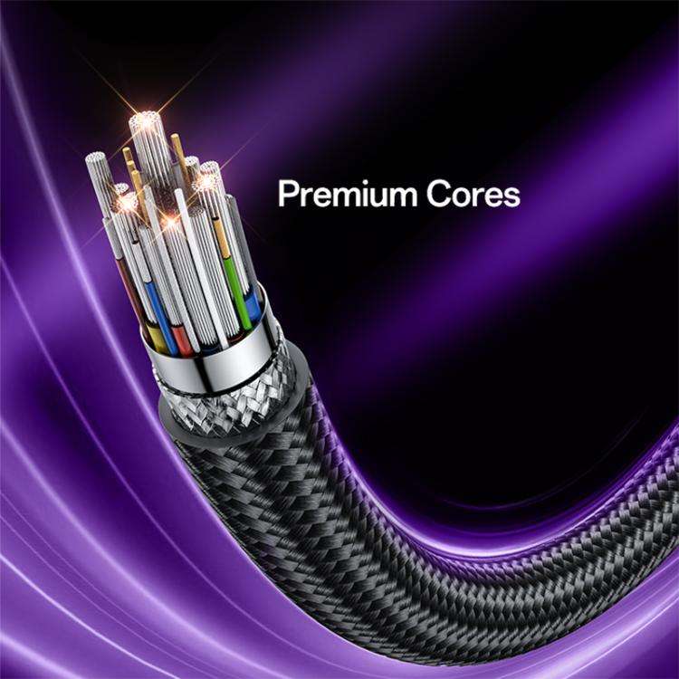 Yesido CA211 240W 16K 60Hz Type-C to Type-C Thunderbolt 5 Full Function Data Cable, 1m