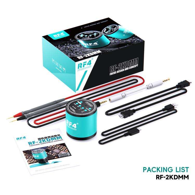RF4 RF-2KDMM 2K Camera with Multimeter Function for Stereo Trinocular Microscope, RF-2KDMM