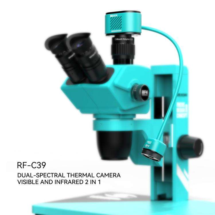 RF4 RF-C39 2 in 1 4K Visible and Infrared Dual-Spectral Thermal Camera for PCB Fault Detector, RF...