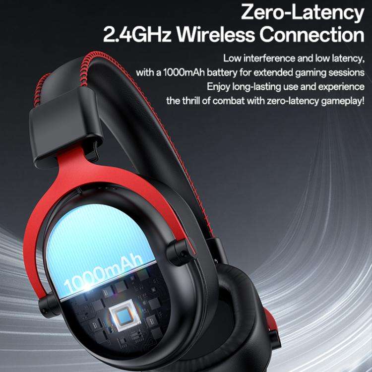 Yesido EK07 Three-mode E-sports Gaming RGB Headset, EK07