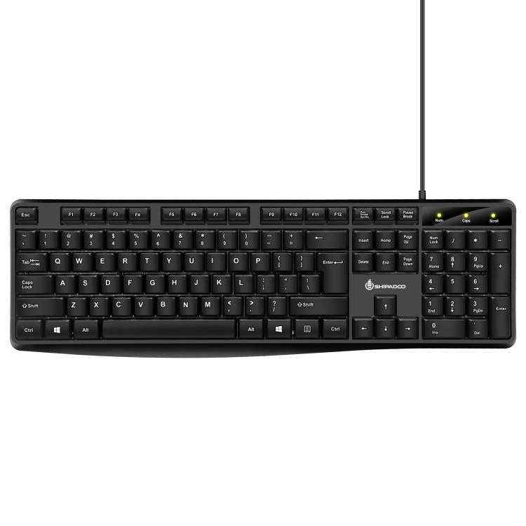 SHIPADOO D330 Wired Keyboard Mouse Set
