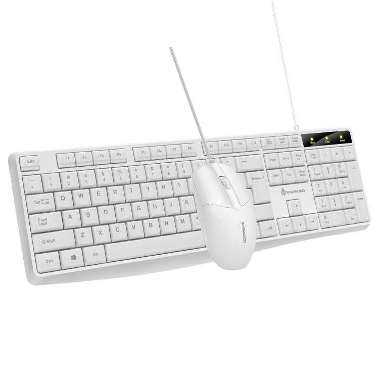 SHIPADOO D330 Wired Keyboard Mouse Set