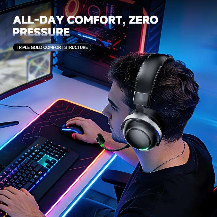 LinX G5 Wireless Bluetooth On-Ear Gaming Headset with Mic